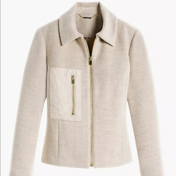 New Chico's Black Label size 2 Sandy Beige Boxy - Picture 1 of 8